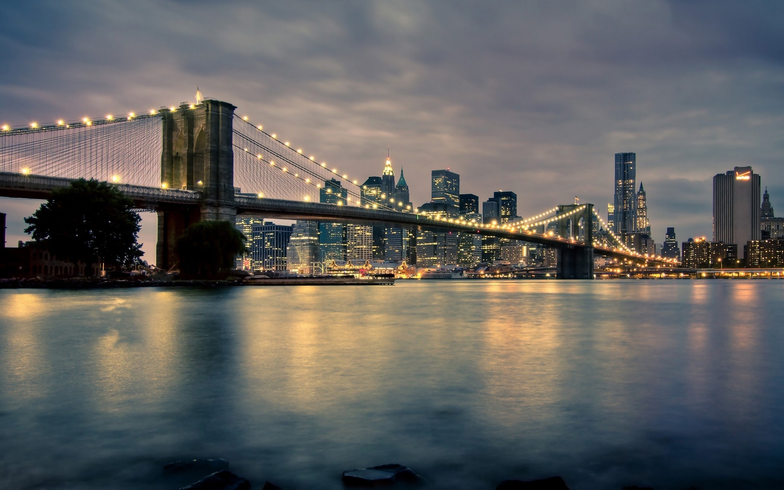 Brooklyn Bridge New York City Wallpaper