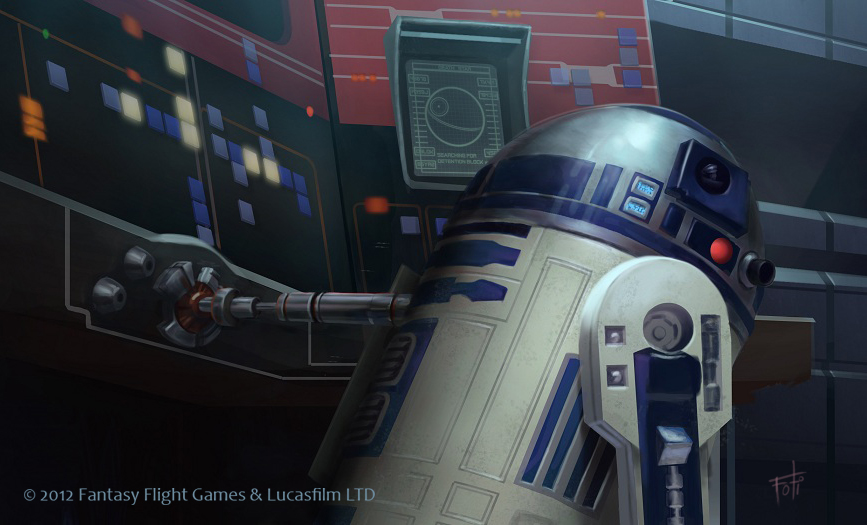 Star Wars Tcg R2 D2 By Anthonyfoti