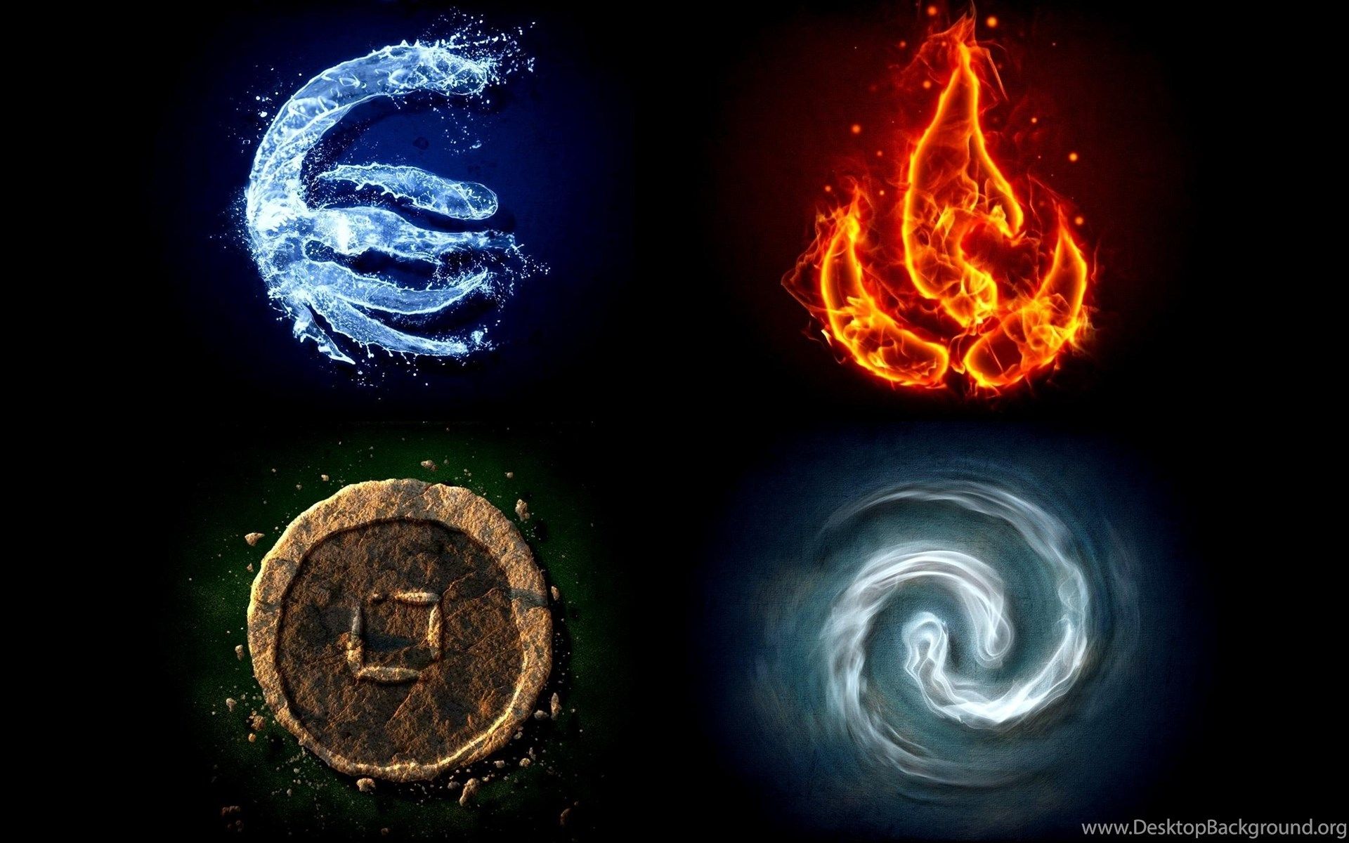 Fire And Water Wallpaper