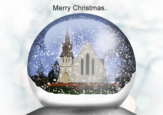 Christmas Snow Globe By