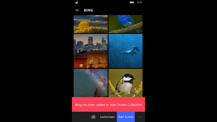 Brilli Automatic Wallpaper Changer App For Windows Mobile