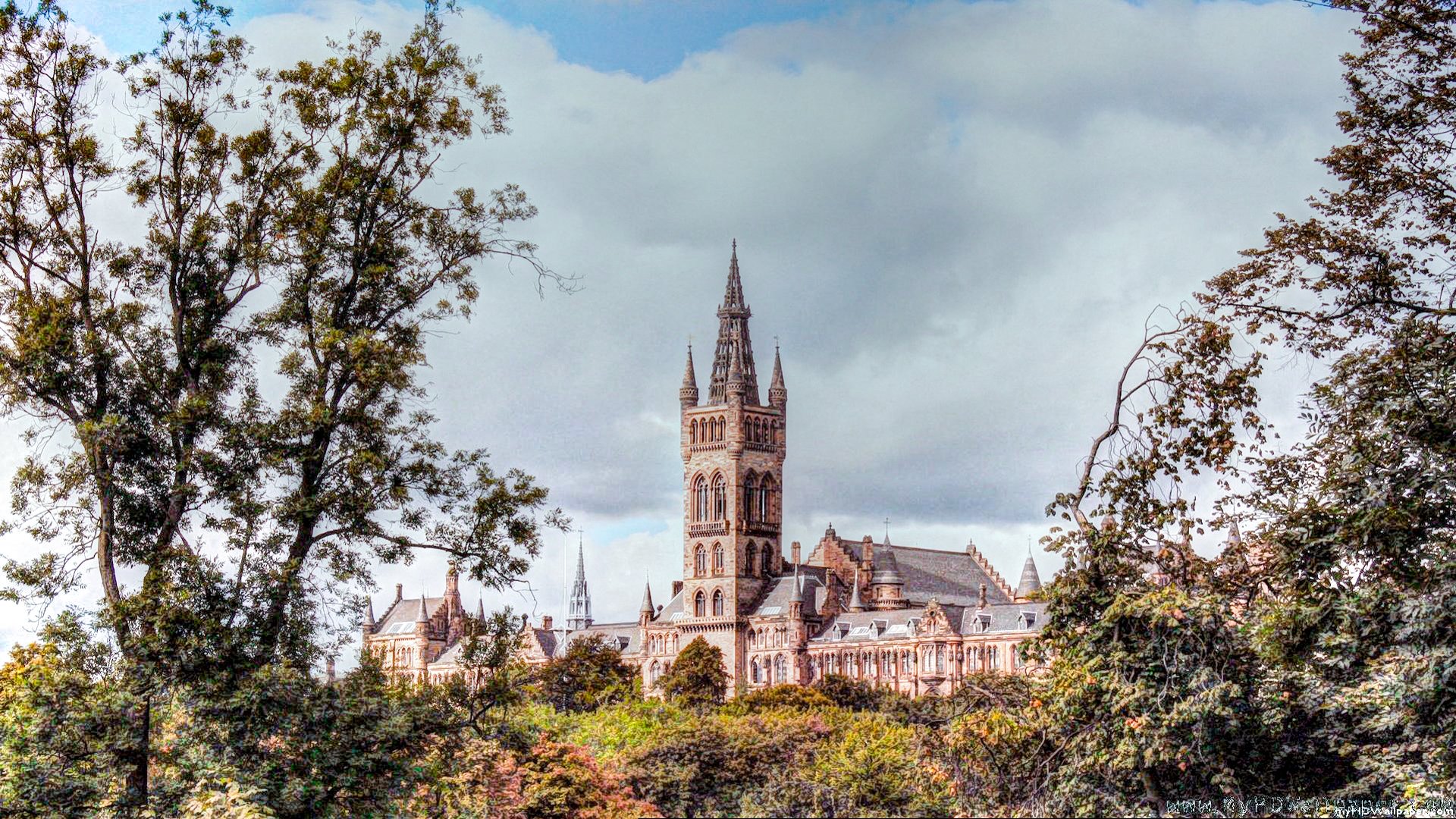 University Of Glasgow HD Wallpaper Background Image