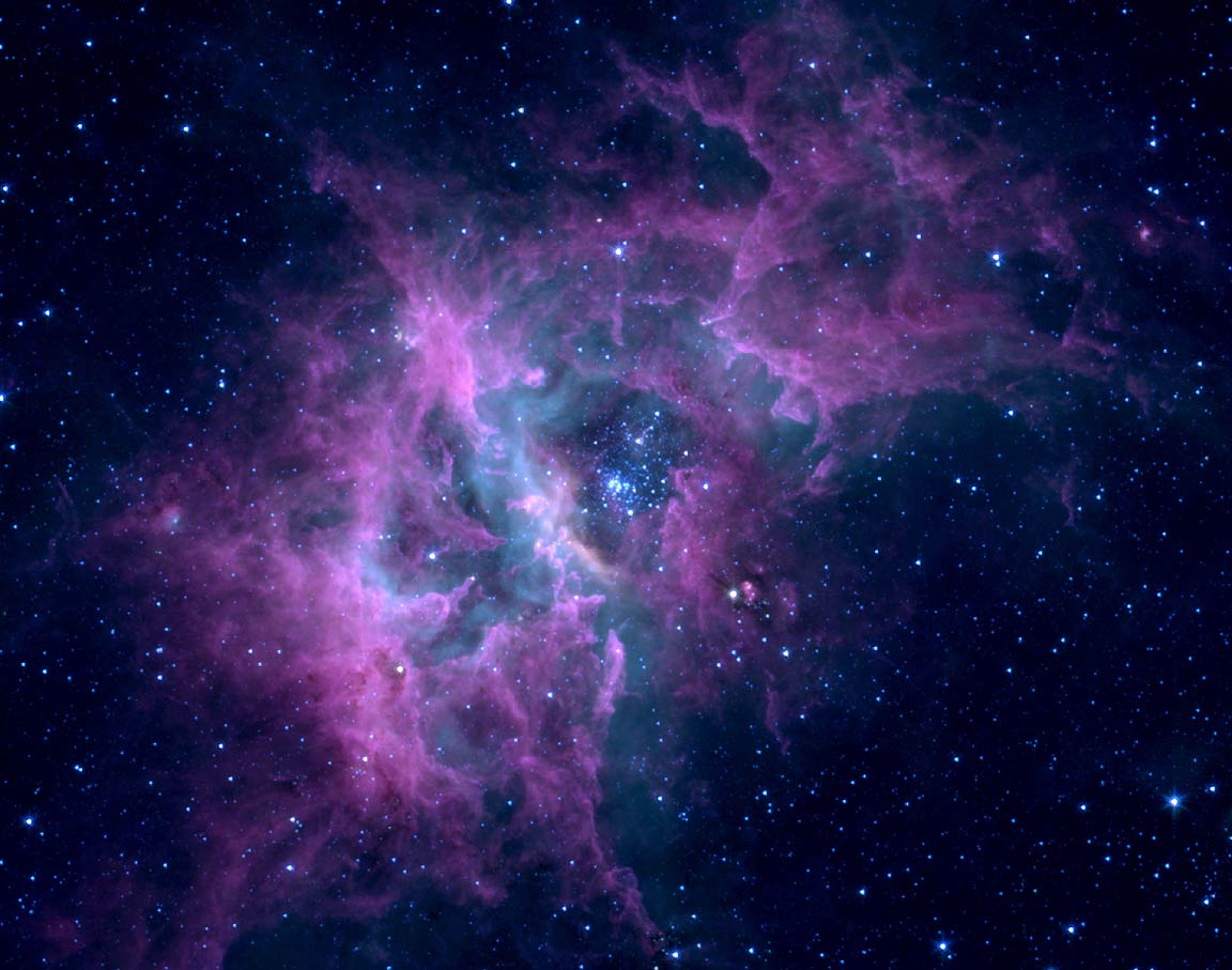 Dalahorse Lavender Nebula Stellar Ring