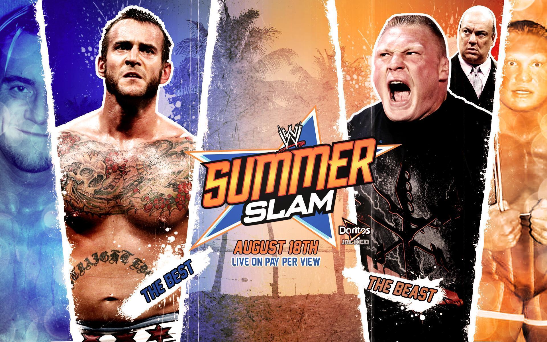 Free Download Wwe Summerslam 2016 John Cena Vs Brock Lesnar Wallpapers 1920x1200 For Your