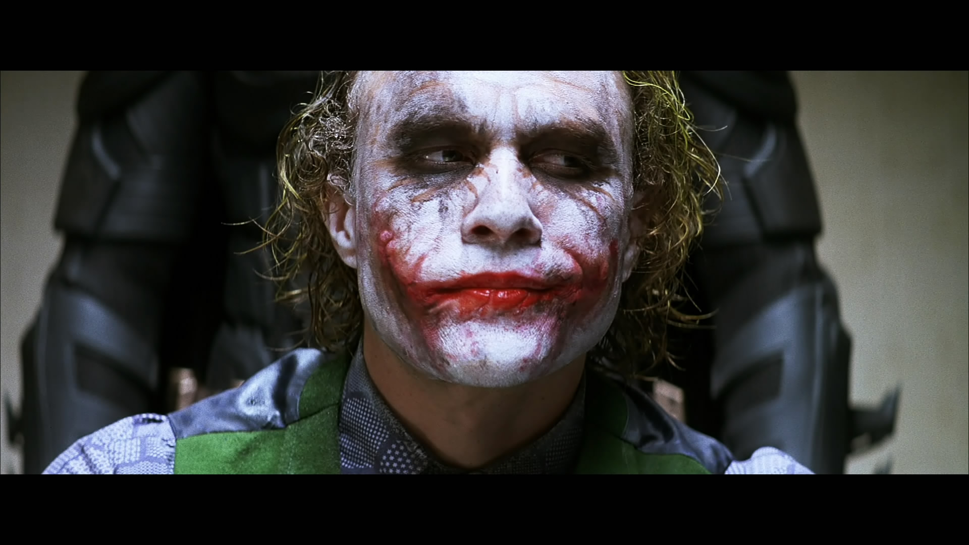 Joker Heath Ledger Face Wallpaper