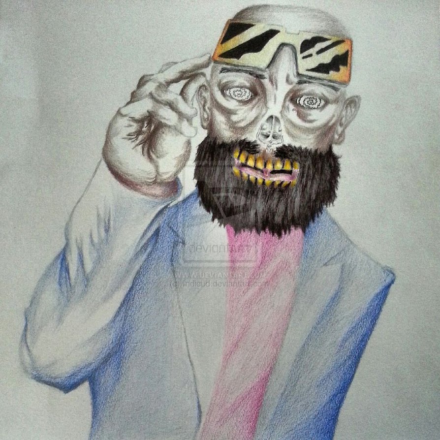 Captain Murphy Drawing By Indicud