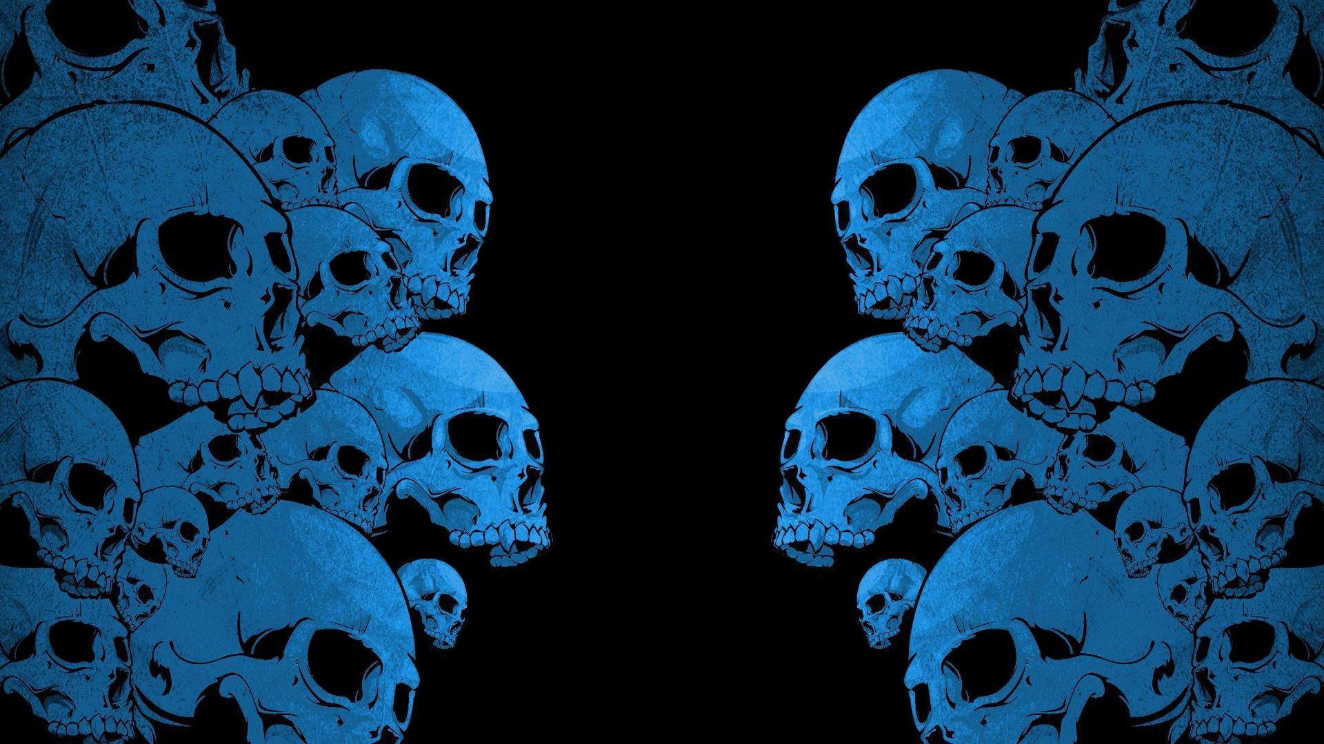 mini skull website wallpaper