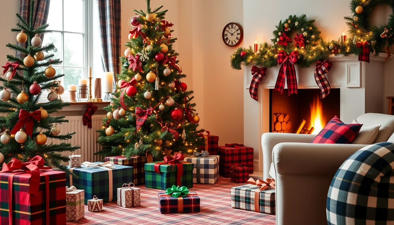 Preppy Christmas Wallpaper