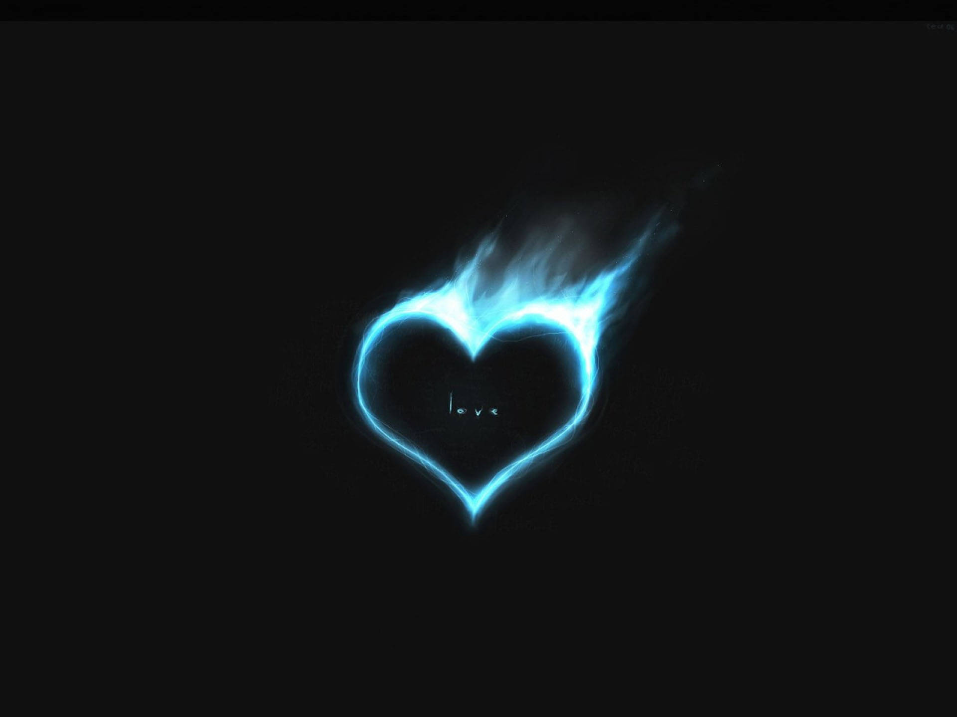 Blue Flame Wallpaper