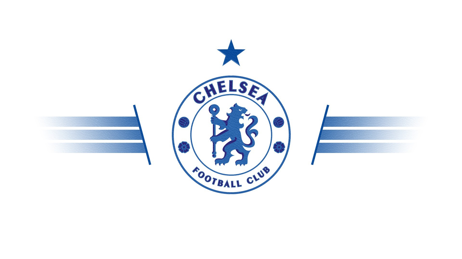Chelsea Football Club Logo Blue On White Wallpaper And