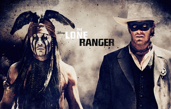 Wallpaper The Lone Ranger Armie Hammer Johnny Depp