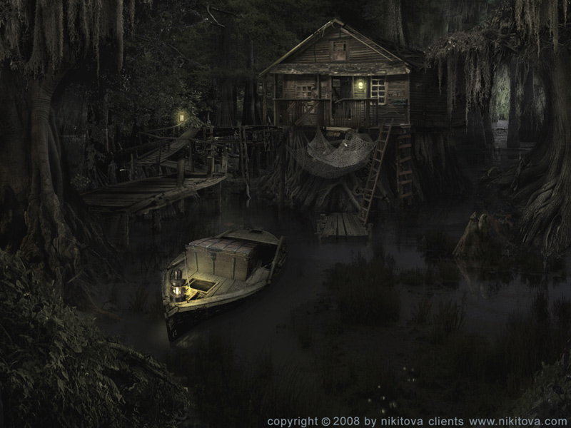 Sleepy Hollow Swamp By Kidy Kat