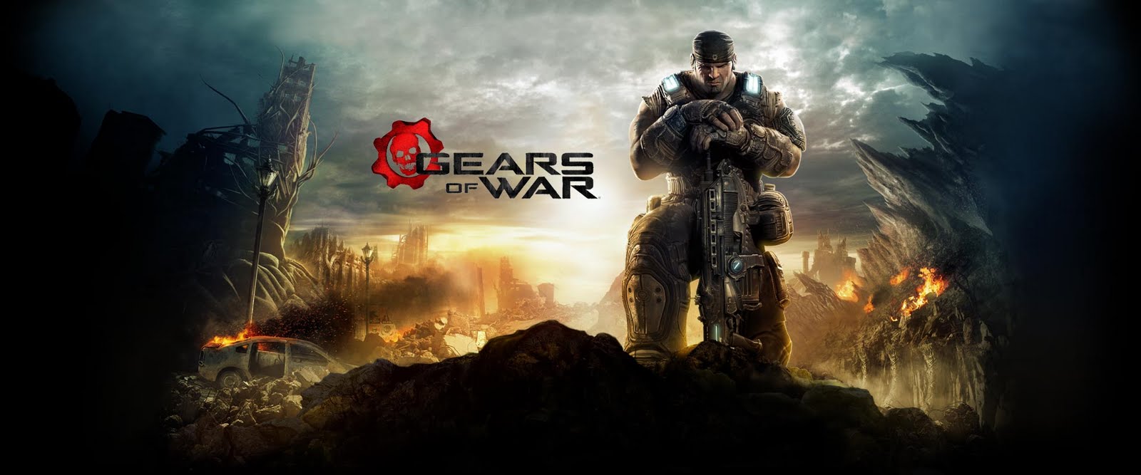  source Presented by LEAGUE OF FICTION Gears of War Wallpaper