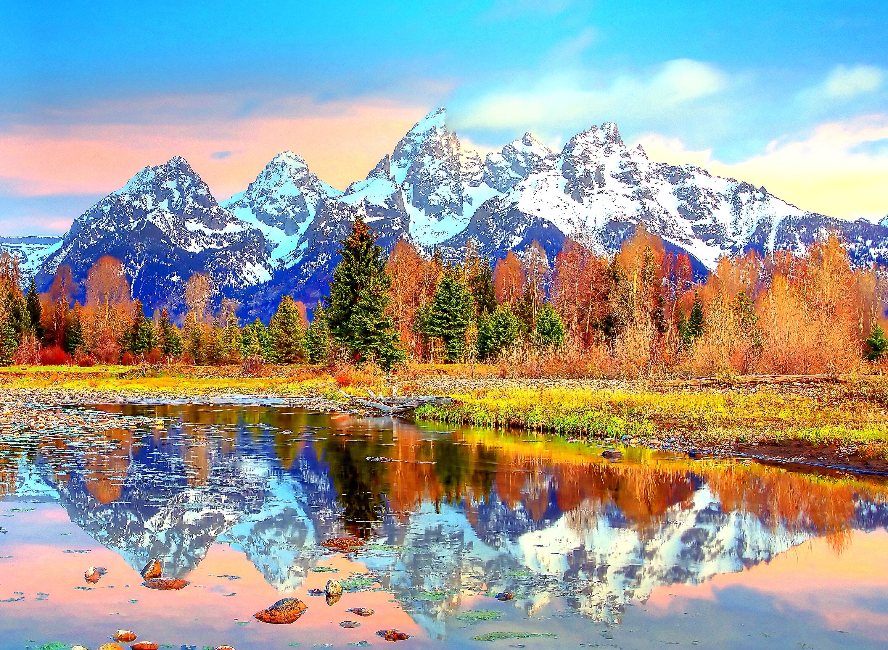 Grand Teton National Park HD Wallpaper Background Image