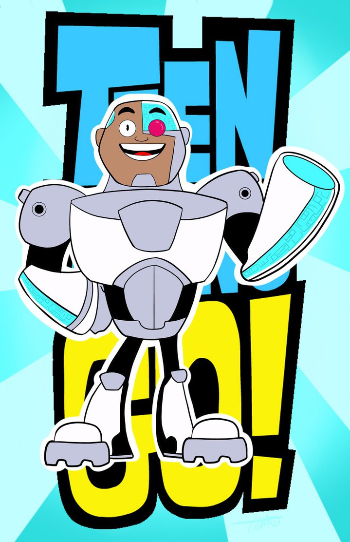 Cyborg Teen Titans Go by jamart2013 on