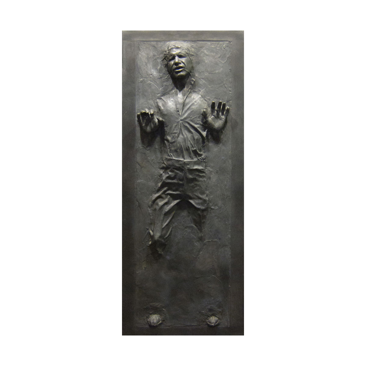 Lifesize Star Wars Han Solo Frozen In Carbonite Wall Door Decal The