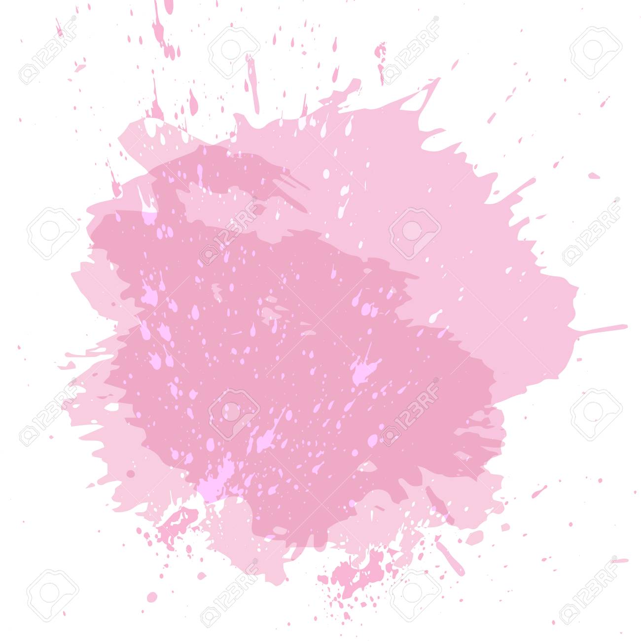Abstract Watercolor Spot Background Splash Texture