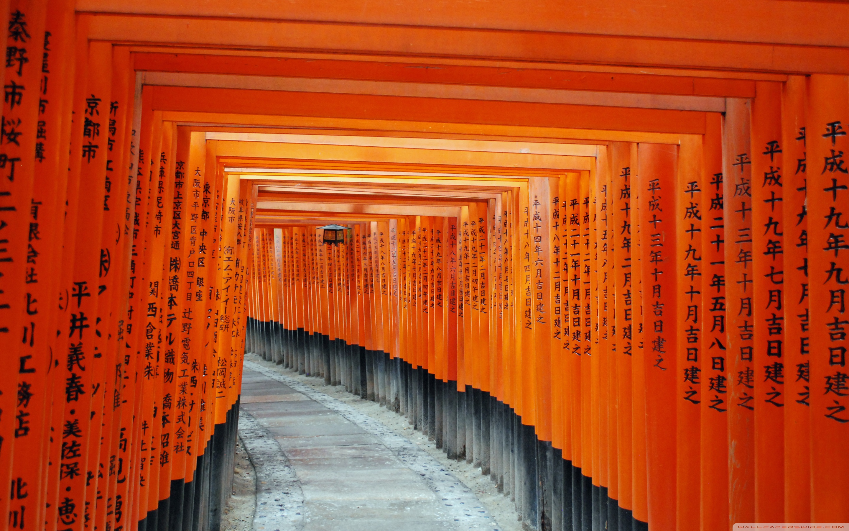 Fushimi Inari Taisha Kyoto Japan 4k HD Desktop Wallpaper For
