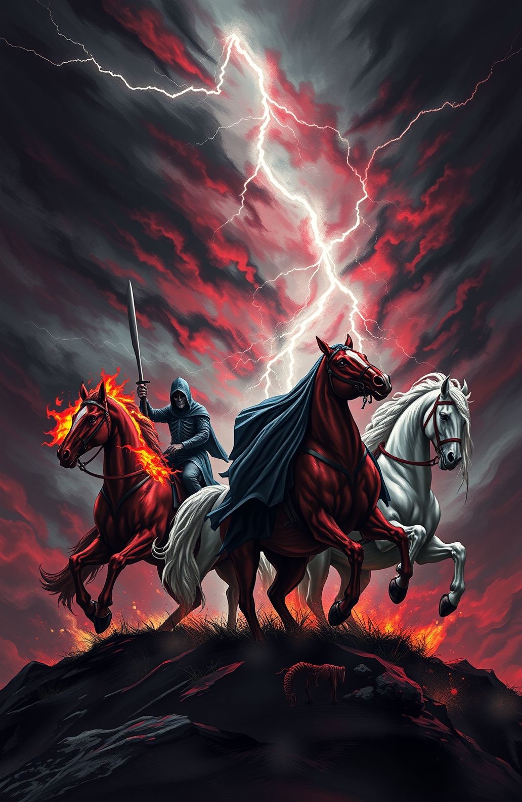Four Horsemen Of The Apocalypse Wallpaper