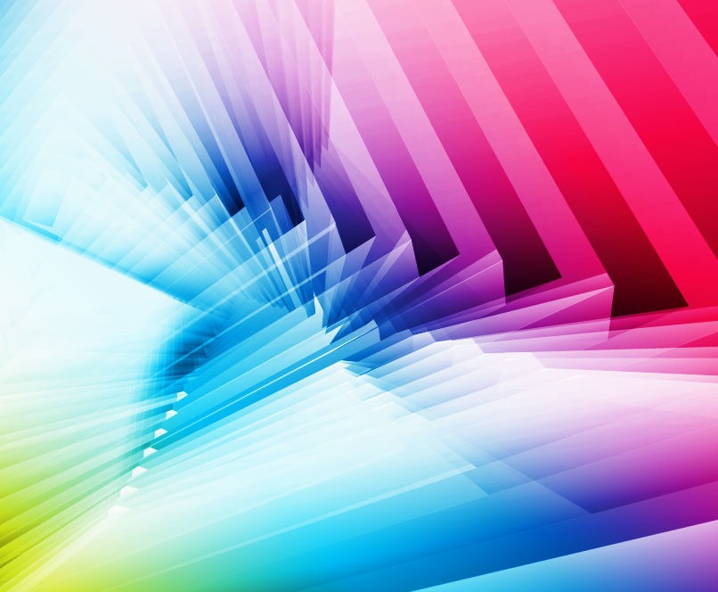 Share Rainbow Colorful Background Abstract Design In Vector Graphics
