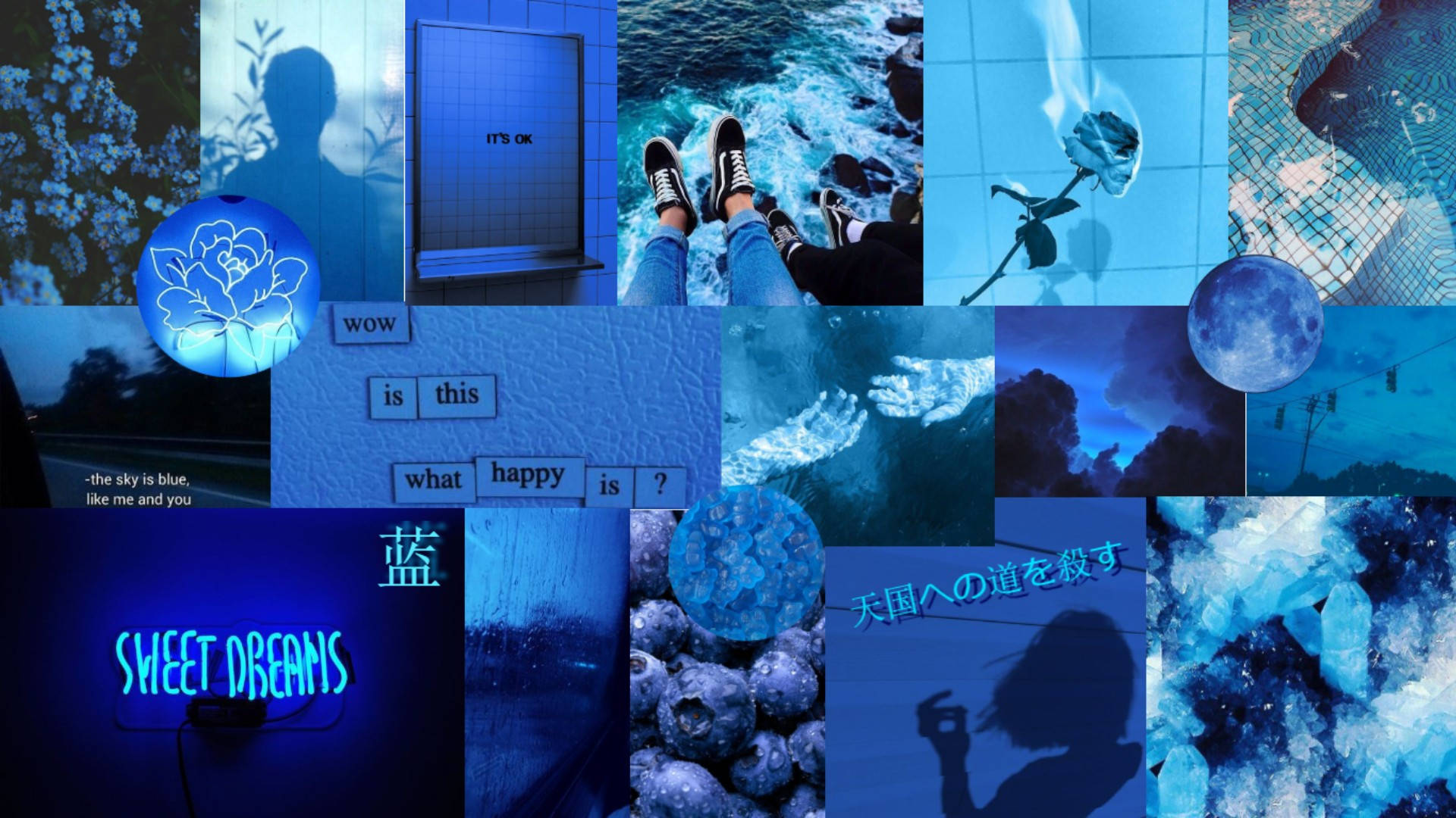 Blue Aesthetic Pc Wallpaper