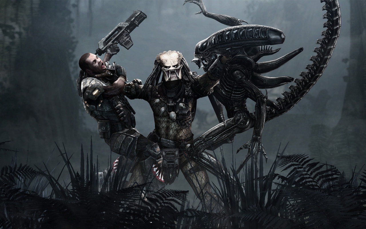 Aliens Vs Predator Game Wallpaper HD