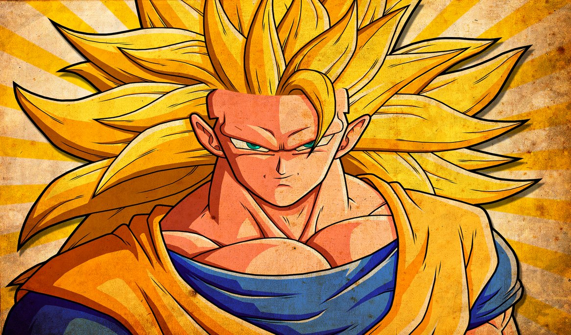 Goku SS3 Wallpapers - WallpaperSafari.