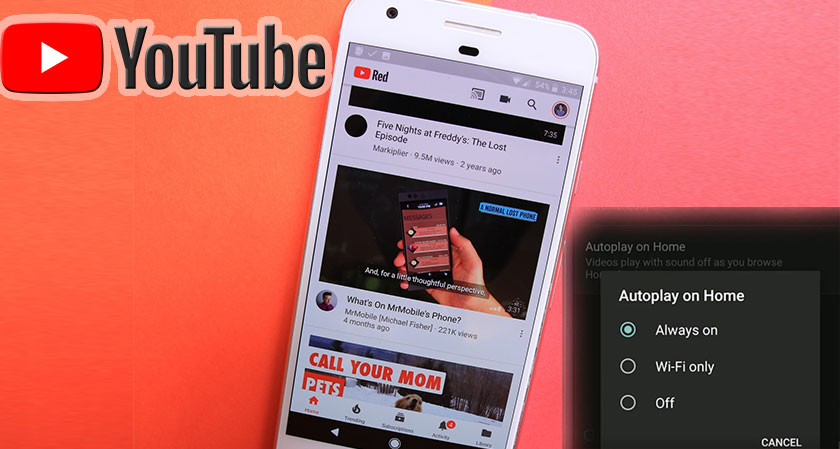 Starts Autoplay Feature On The App S Home Wallpaper