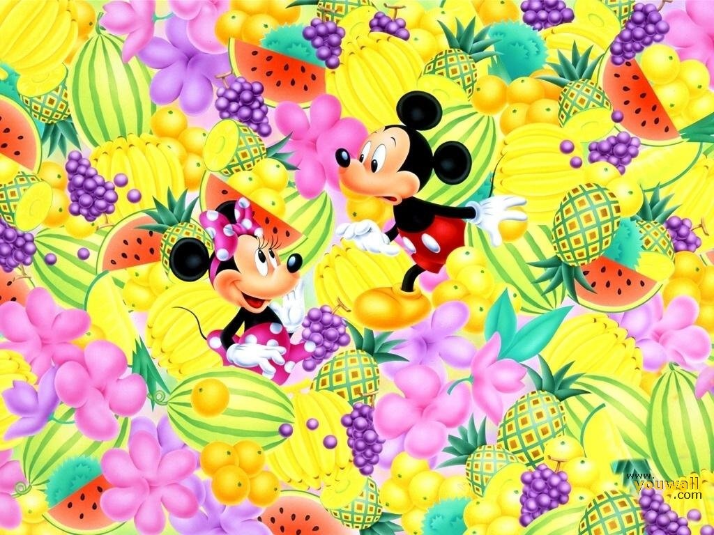 Mouse And Friends Wallpaper Disney