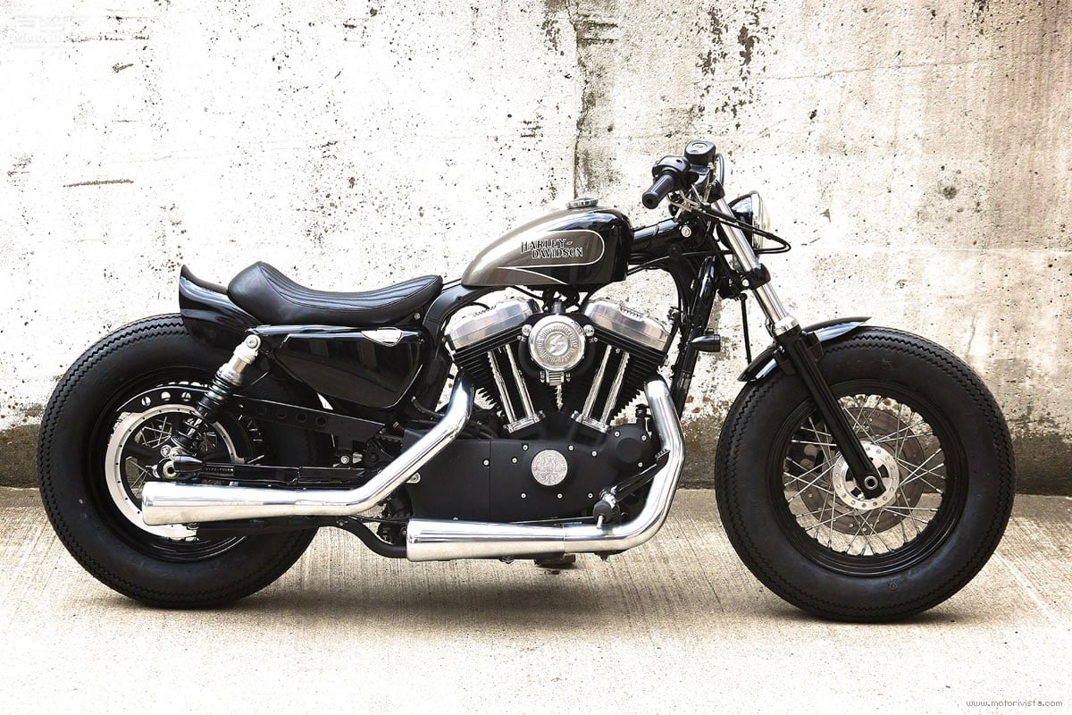 2013 Harley Sportster Custom Free HD Wallpaper