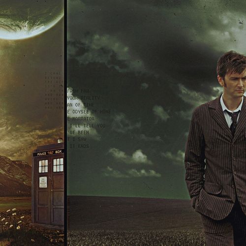 iPad David Tennant Doctor Who Screensaver For Kindle3 And Dx