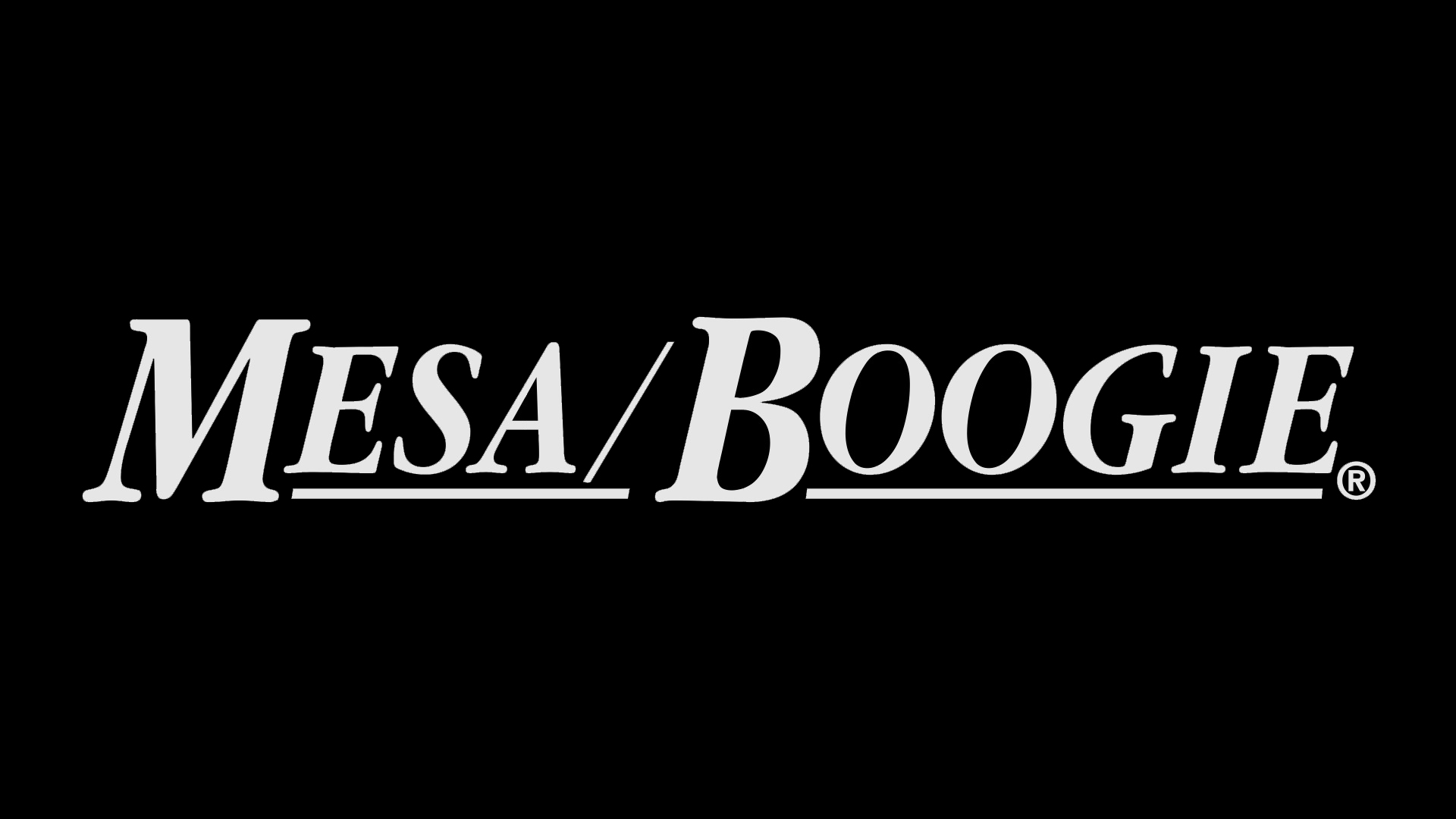 Mesa Boogie Logo Wallpaper Black 1080p
