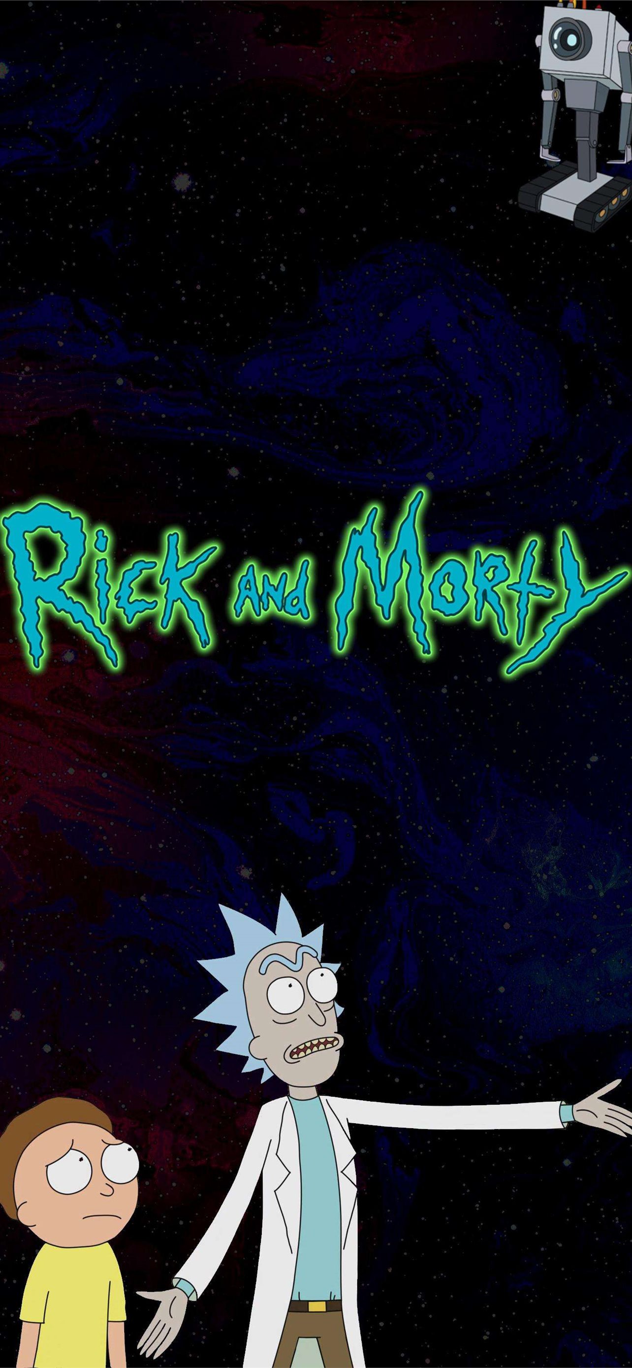 Rick And Morty s10 Iphone Wallpaper