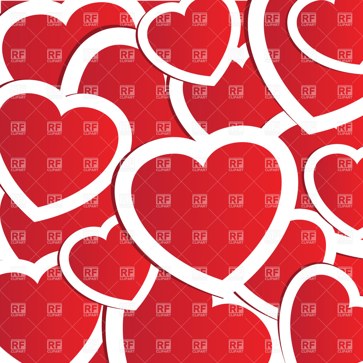 Red Hearts Background Background Textures Abstract