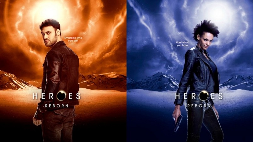 Heroes Reborn Carlos Gutierrez And Joanne Collins HD Wallpaper