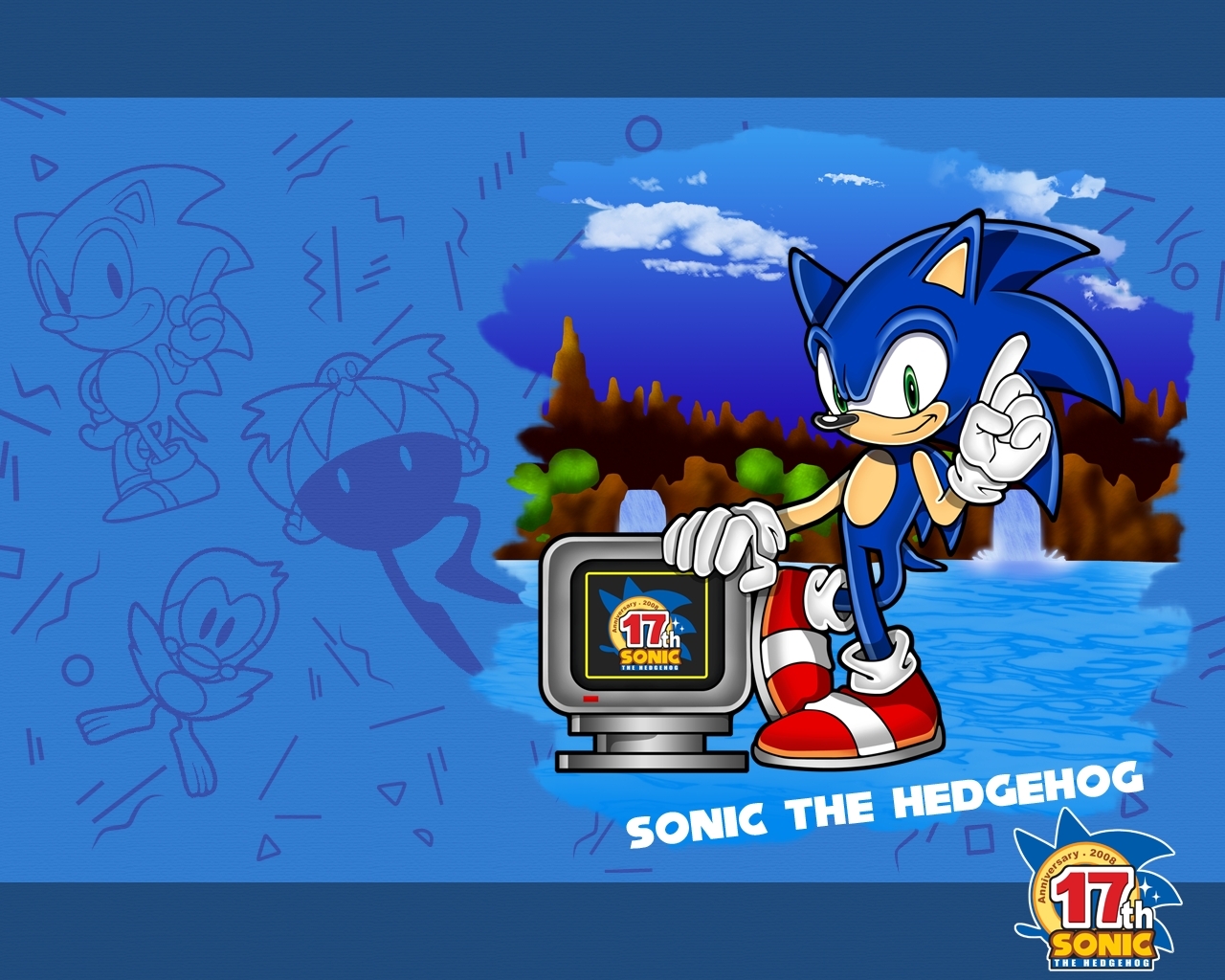 Sonic the Hedgehog Widescreen Desktop Wallpapers 7630   Amazing