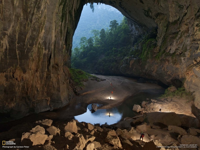 Very Large Cave Wallpaper And Image