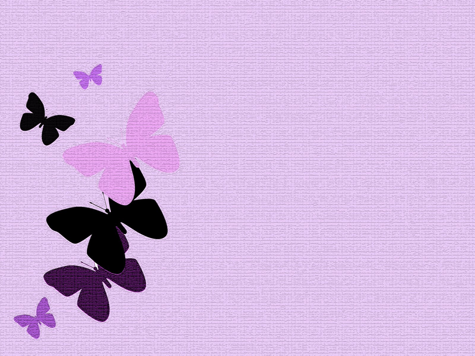 Pink Purple Butterfly Background Wallpaper