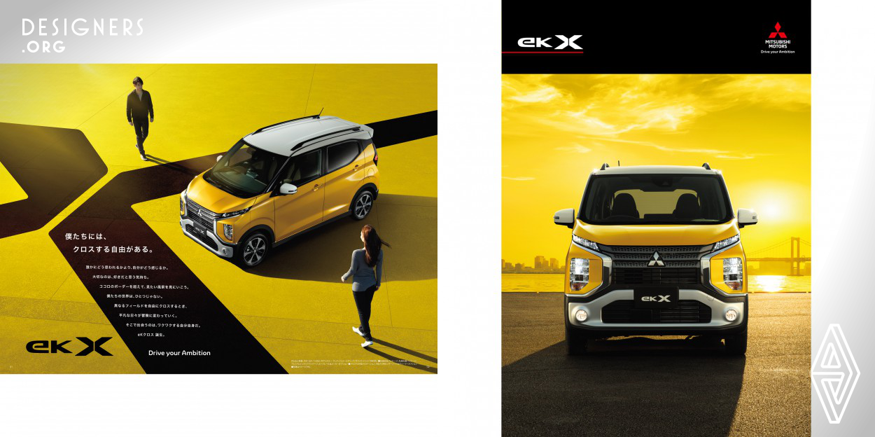 Mitsubishi eK X Cross Brochure   Designersorg