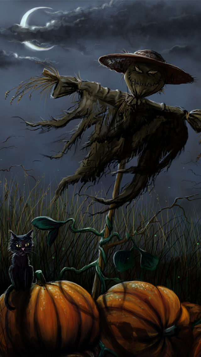 Free Halloween 2013 Backgrounds Wallpapers 640x1136