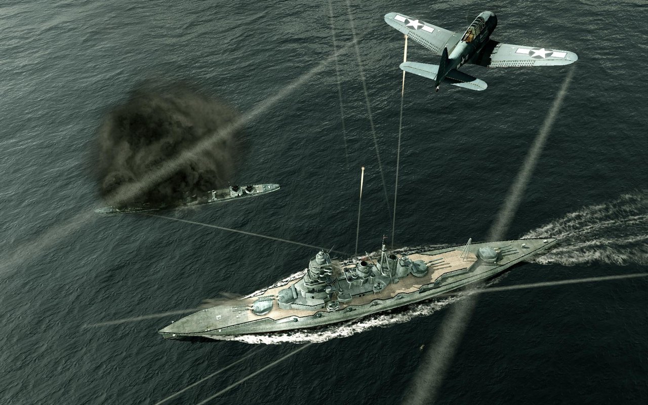 Battlestations Pacific HD Wallpaper Background