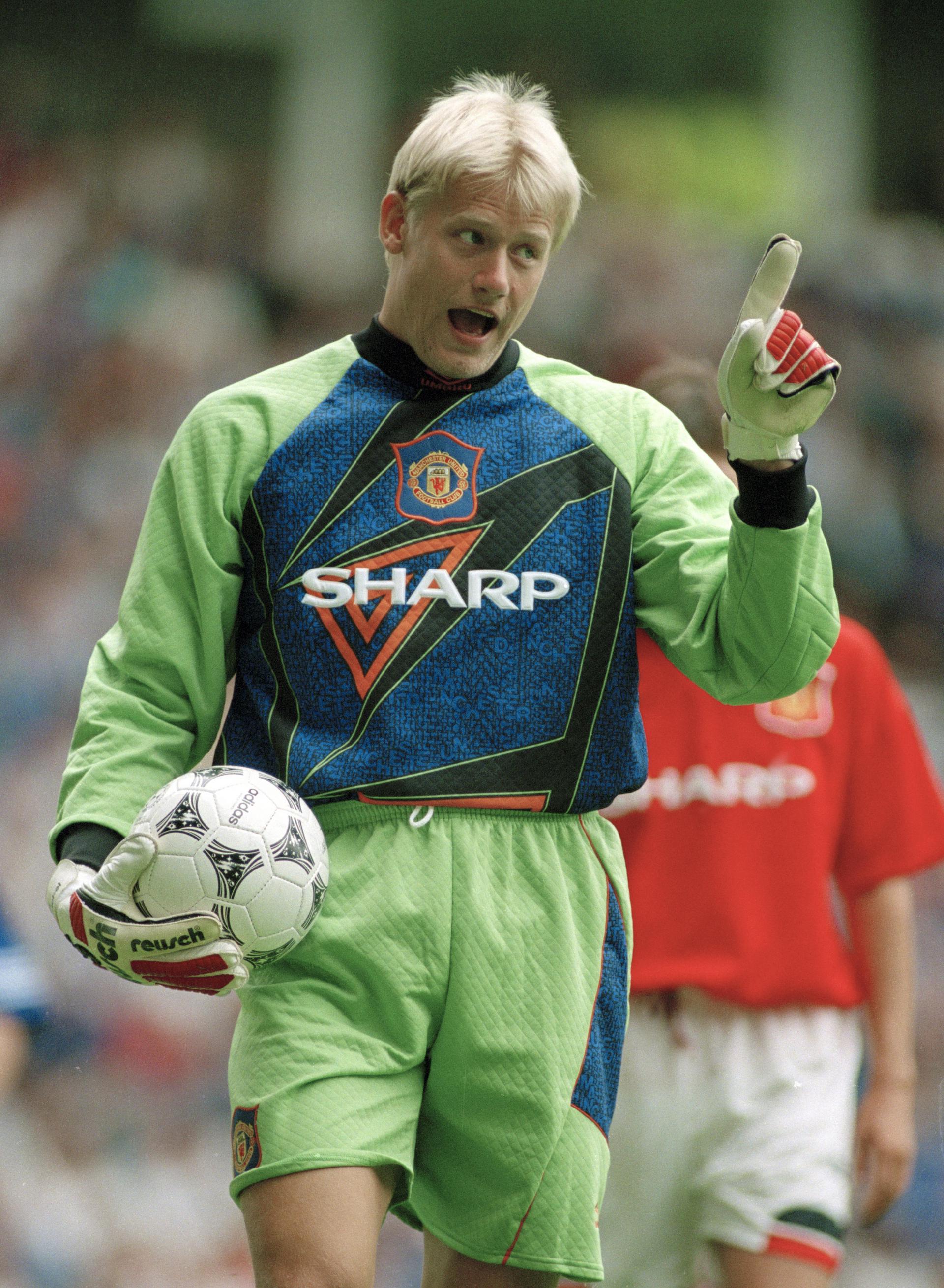 Peter Schmeichel Man United Career In Image Manchester