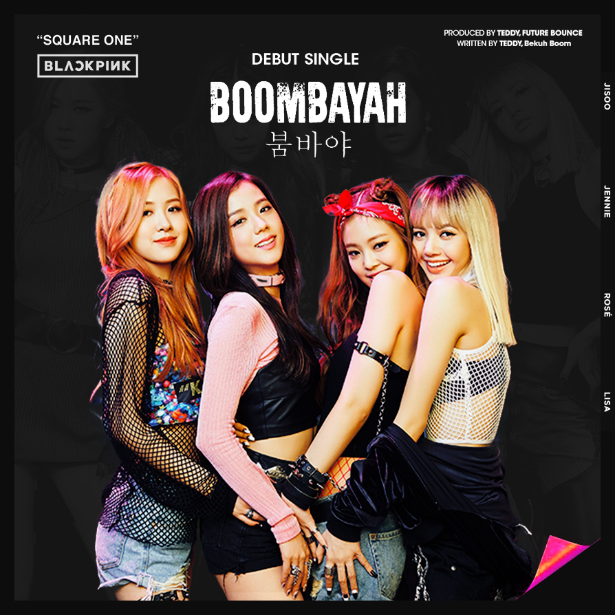 Blackpink Boombayah Album Cover By Minayeon1999
