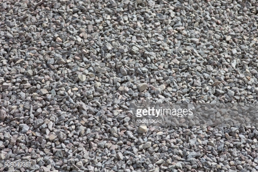 Crushed Stones Texture Or Background Stock Photo Getty Image