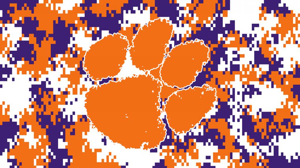 49 Clemson Tiger Paw Wallpaper On Wallpapersafari