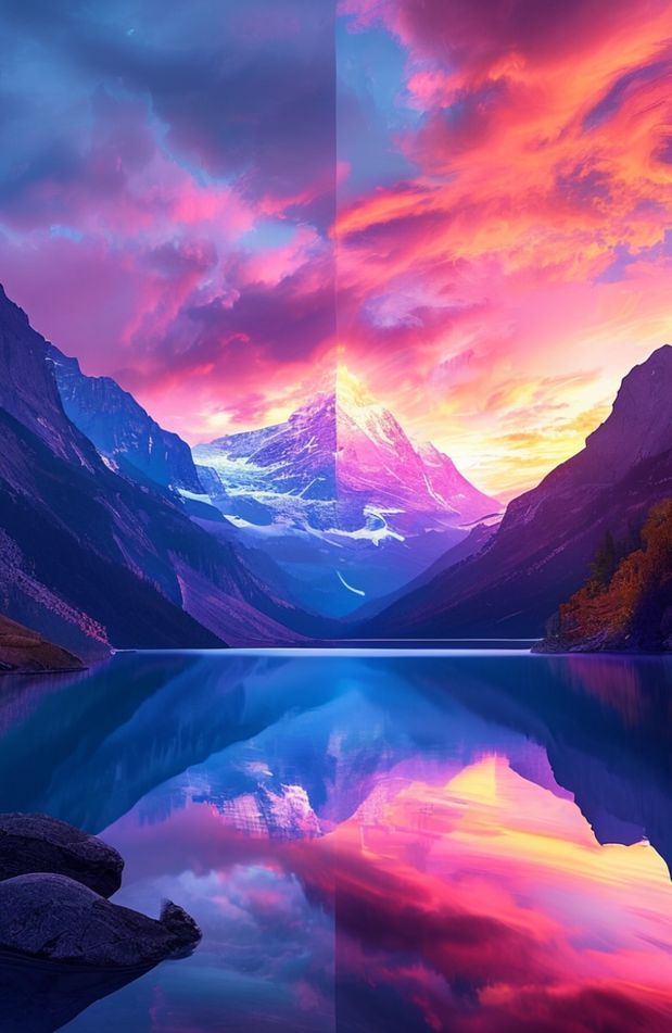Dual Monitor Vertical Wallpaper