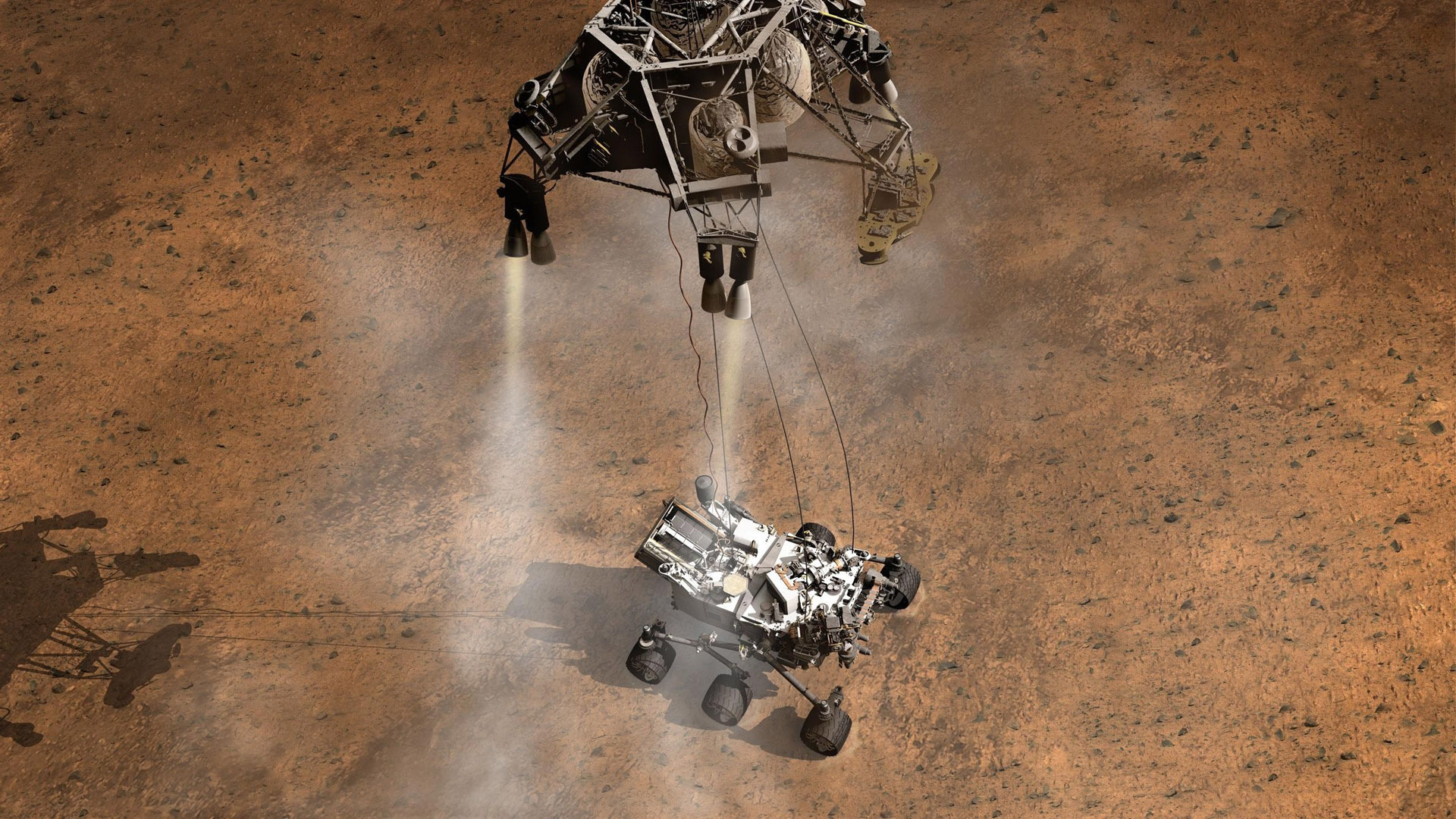 Curiosity Zie Hoe De Marsrover Landt Wetenschap In Beeld