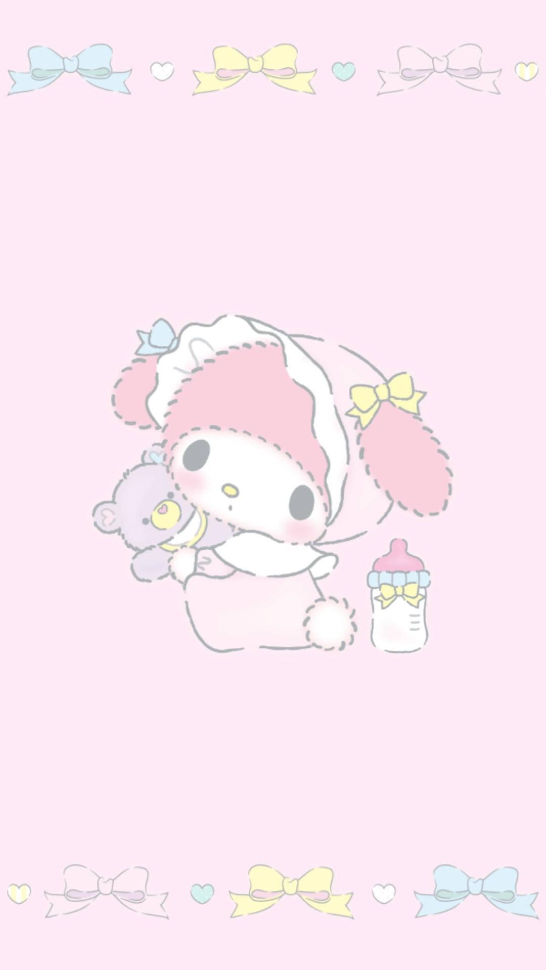 Download Sanrio Character Pink My Melody Wallpaper