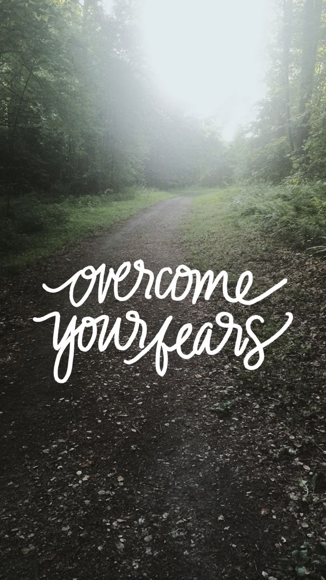 Woodland Path Overe Fears iPhone Phone Wallpaper