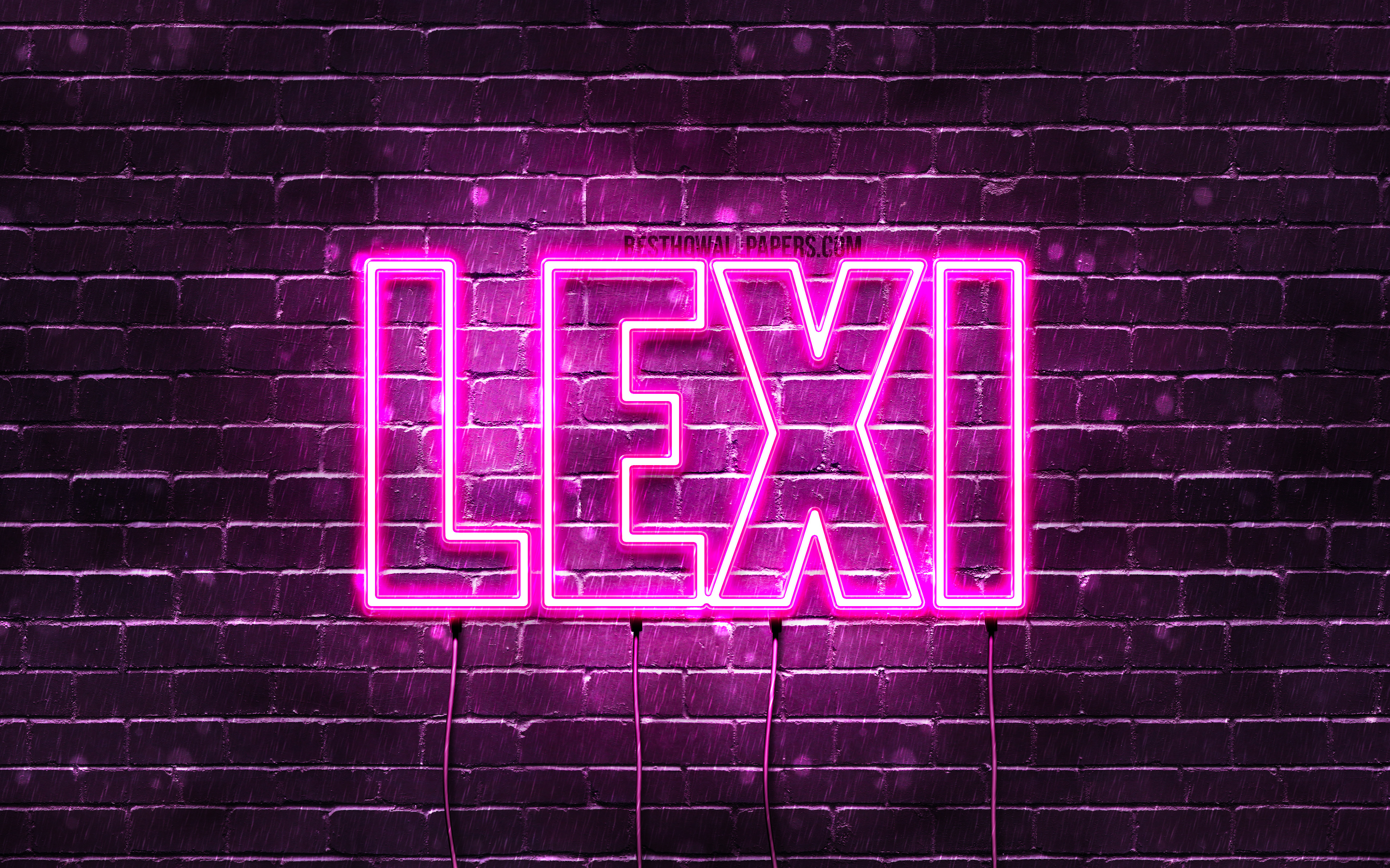 Wallpaper Lexi 4k With Names Female